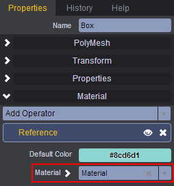Assigning Materials from Properties