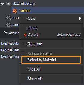 Select by Material