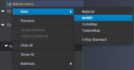 MultiID Material Creation