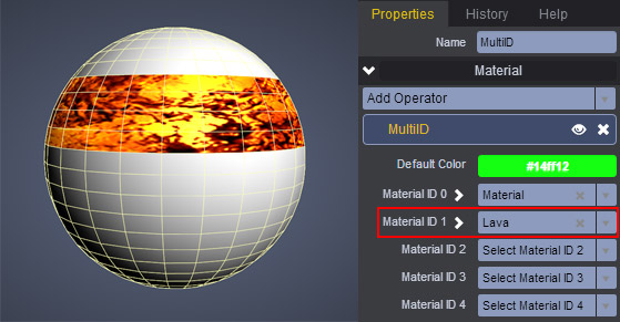 MultiID Material Properties