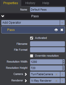 Pass Properties