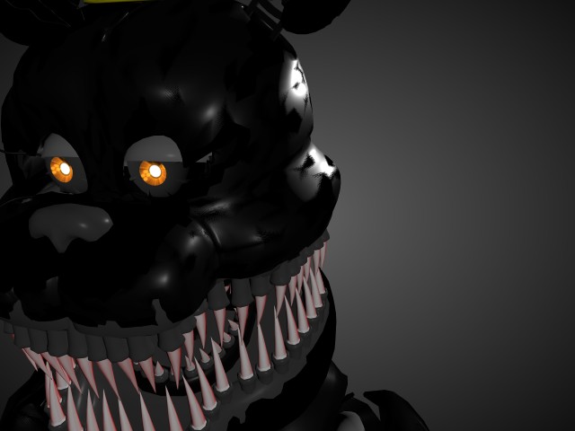 ADVENTURE NIGHTMARE FREDBEAR (refait) - Download Free 3D model by  laulaublender (@laulau2567) [26fb143]