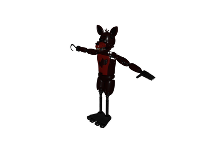 Foxy FNAF RynFox - Download Free 3D model by DillonXtrullier_21  (@DillonXtrullier_21) [84f2e04]