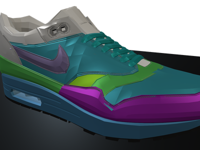 Scatola di scarpe con scarpe da ginnastica Nike Modello 3D $59 - .3ds  .blend .c4d .fbx .max .ma .lxo .obj - Free3D