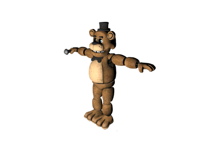 fnaf 1 all animatronics (blend) - Download Free 3D model by JustAnAser  (@JustAnAser) [9b5678a]