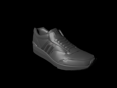 adidas shoes 3d model library