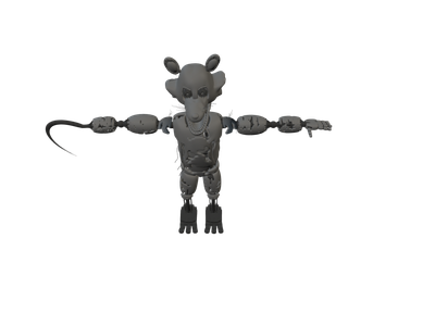 Fnaf-2-shadow Freddy - 3D model by Joebot The Robot