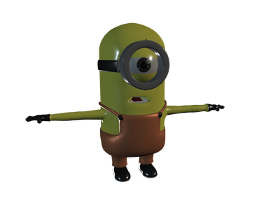 Minion-girl | 3D model