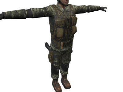 Free Soldier 3D Models