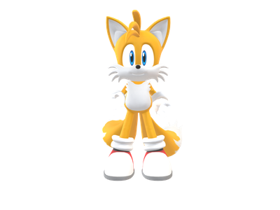 Classic Tails - Download Free 3D model by ivan.vladimirov08  (@ivan.vladimirov08) [a22e1d2]