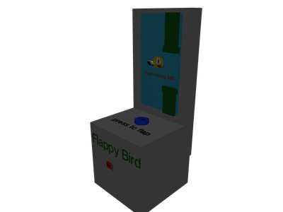 3D model (stl) Flappy Bird 3