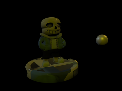 sans - Undertale - Download Free 3D model by VibaPop (@VibaPop) [e8e5b38]