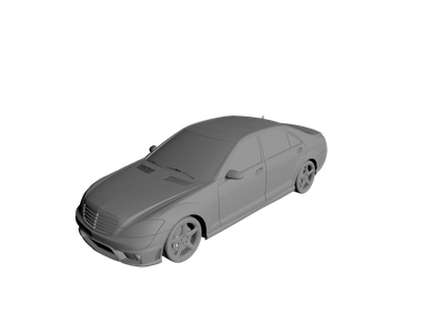 Mercedes Benz Car Logo free 3D model