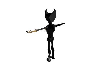 Ink Bendy(bendy and the ink machine) - Download Free 3D model by