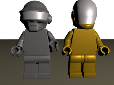 Create 3d lego model mini figure 3d roblox lego style character modelling  by Cloud_7design