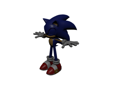 Sonic 3d Models For Free Download Free 3d Clara Io - sonic and amy roblox