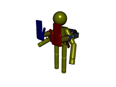 Player Poppy Playtime with Animation - Download Free 3D model by