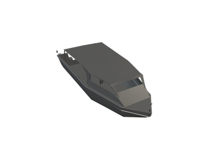 3d model of yacht