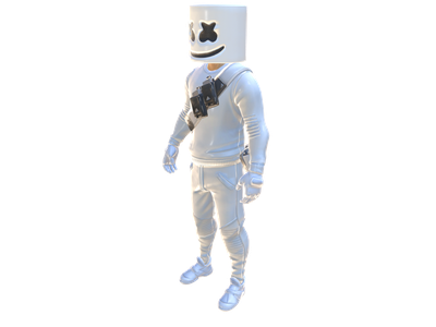 Vbuck de Fortnite, 3D models download