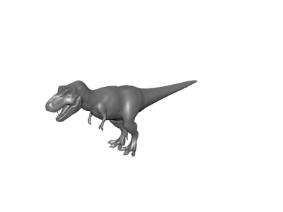 3D model Jurassic World Park Indominus Rex Blender VR / AR / low