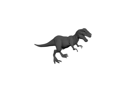 Chrome Dino - Download Free 3D model by Shadow Models 3D (@shadowmodels3d)  [7fd9ad5]