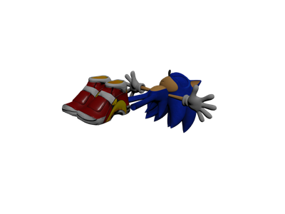 Sonic Sprite - 3D - Download Free 3D model by Abe95 (@Abe95) [0dc9765]