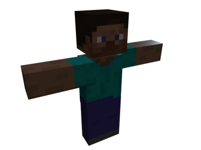 Steve 3d Models For Free Download Free 3d Clara Io - minecraft steve roblox avatar