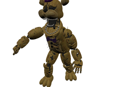 ADVENTURE NIGHTMARE FREDBEAR (refait) - Download Free 3D model by  laulaublender (@laulau2567) [26fb143]