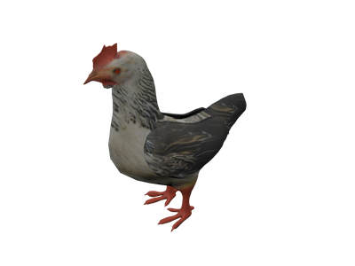 Chicken Gun- Tall Chicken - Download Free 3D model by makskolot7  (@makskolot7) [32c6e59]