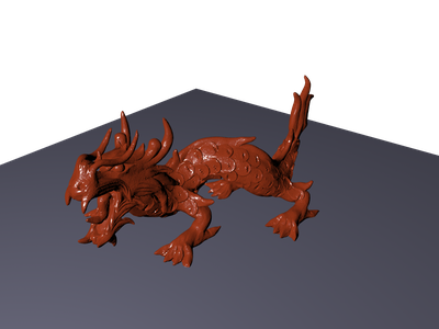 Seaweed dragon 3D Model $10 - .blend - Free3D