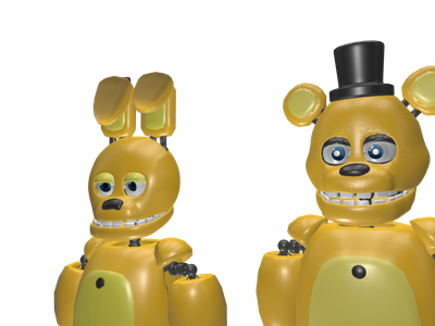 Bonnie  FNAF AR - Download Free 3D model by MrSpringMen (@MrSpringMen)  [68ea2bc]