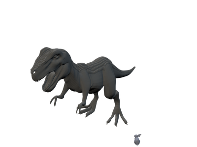 The Google Dinosaur 3D - Download Free 3D model by Agustinolli.  (@Agustinolli.) [98a2367]