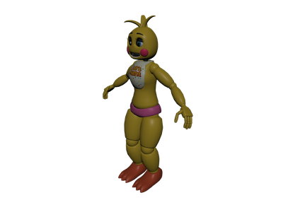 fnaf 6 Funtime Chica - Download Free 3D model by fgvcvvjn