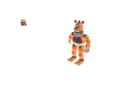 ADVENTURE NIGHTMARE FREDBEAR (refait) - Download Free 3D model by  laulaublender (@laulau2567) [26fb143]