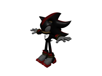 Shadow - Sonic The Hedgehog 3D Print Model