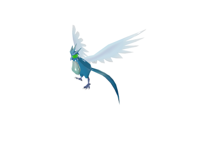 Shiny Articuno – HEPTAGON Studio 3D