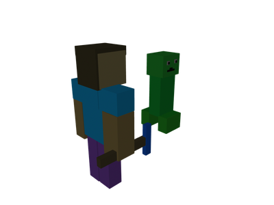 Minecraft Creeper - Download Free 3D model by keithandmarchant  (@nebraskabirdwatching) [c986450]