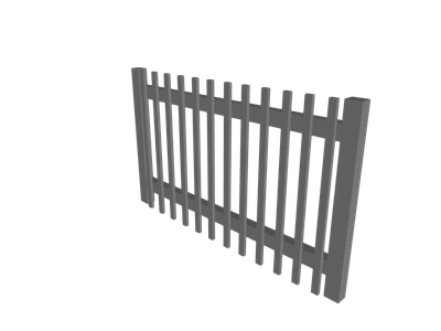 Fence 3D Models for Free - Download Free 3D · Clara.io