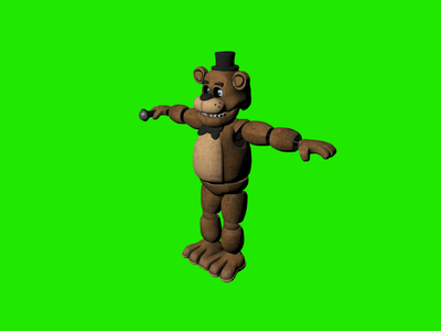 GlamRock Freddy / Five Nights at Freddy´s, 3D models download