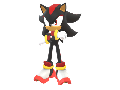 Shadow the Hedgehog Blender rig