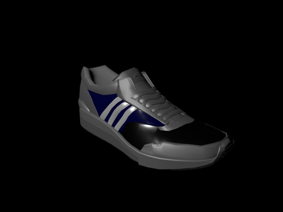 Adidas shoes outlet 3d model italy