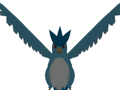 pokemon articuno 3D model 3D printable