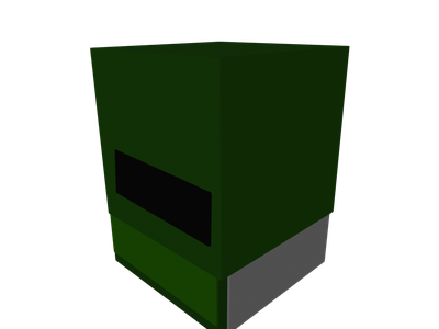 Minecraft Creeper, 3D CAD Model Library