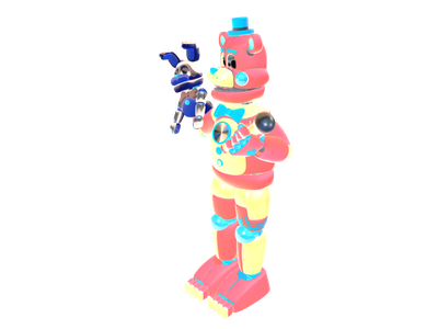 Fnaf AR Funtime Freddy - Download Free 3D model by Frostbear (@Teamfnaf)  [4d9877c]