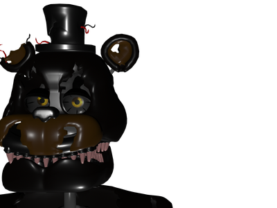 Nightmare Fredbear - Download Free 3D model by Depredador  (@mariapiarissola) [1a3ddbe]