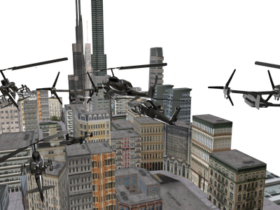 Hélicoptère à deux pales modèle 3D $99 - .max - Free3D