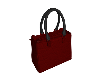 Leather Tote Bag Brown 3D Model $39 - .3ds .blend .c4d .fbx .max