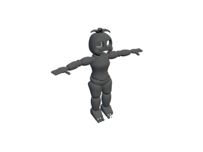 fnaf 6 Funtime Chica - Download Free 3D model by fgvcvvjn