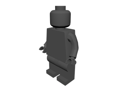 Lego minifigure 3d discount model