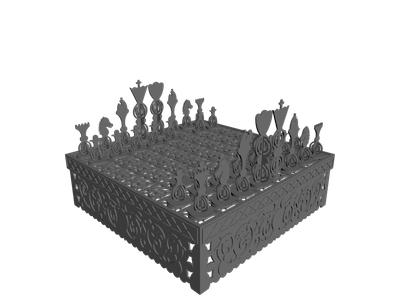 Chess 3D models - Sketchfab